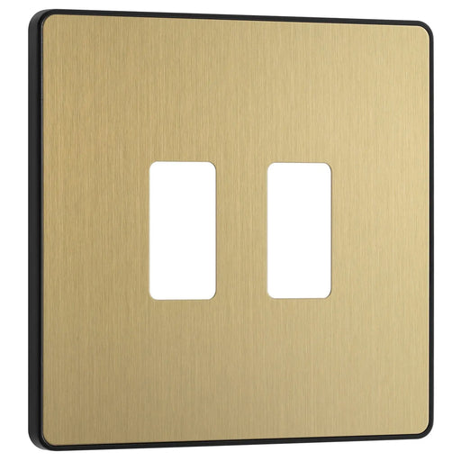 BG Electrical Grid - 2 module, square
