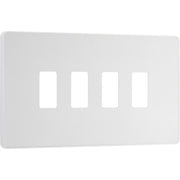 BG Electrical Grid - 4 module, rectangular