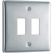BG Electrical Grid - 2 module, square