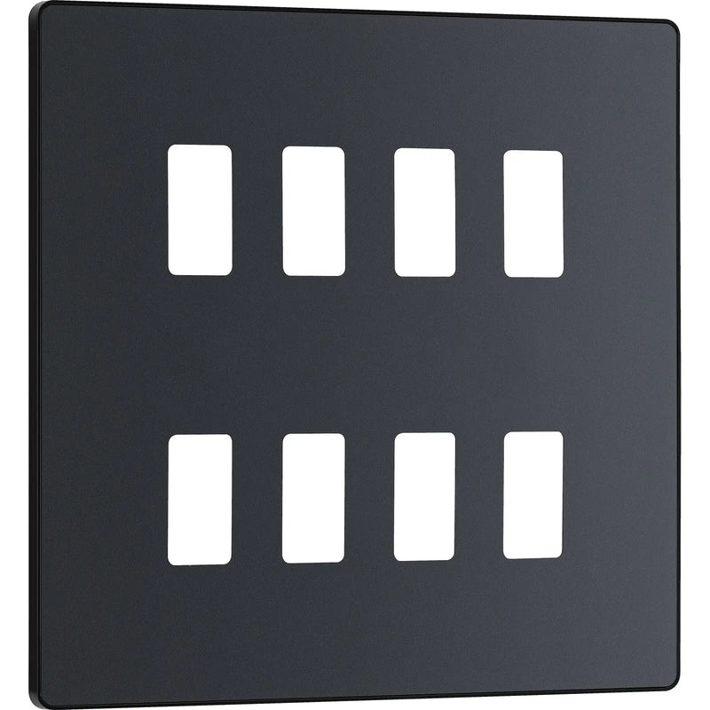 BG Electrical Grid - 8 module, square