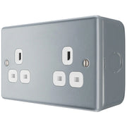 BG Electrical Metal Clad - Double, unswitched