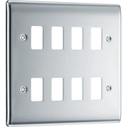 BG Electrical Grid - 8 module, square