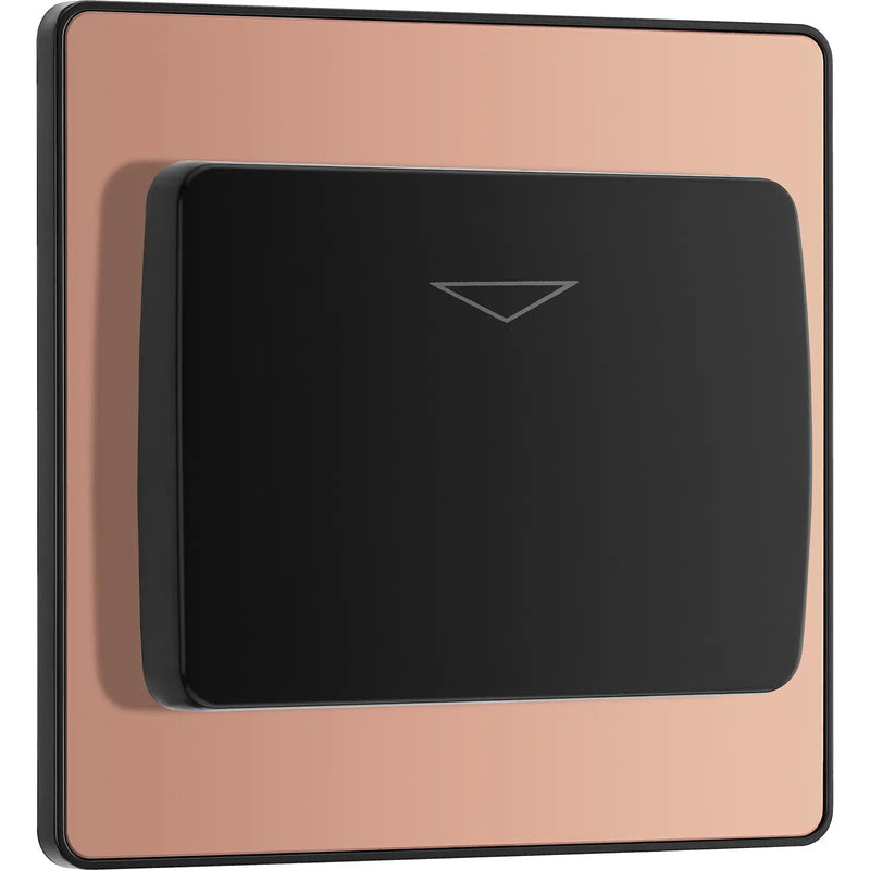 BG Electrical Evolve Polished Copper - Hotel key card switch