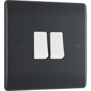 BG Electrical Part M - Double, 2 way switch