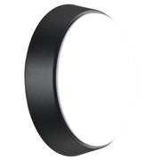 Luceco Ext Residential - Exterior residential bulkhead round 700lumens with white or black bezel