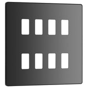 BG Electrical Grid - 8 module, square