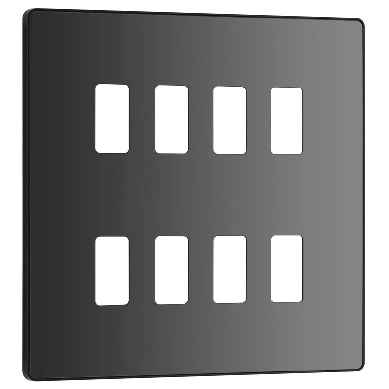 BG Electrical Grid - 8 module, square