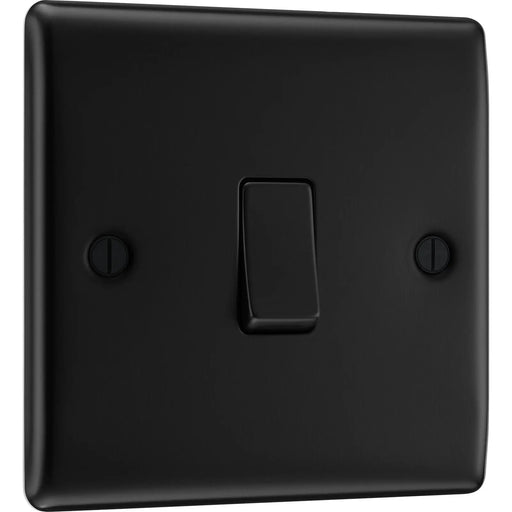 BG Electrical Nexus Metal Matt Black - Intermediate switch