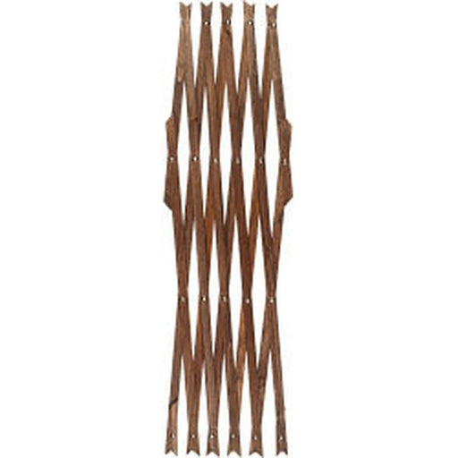 Ambassador Trellis with Metal Rivets 8mm Brown 6ft x 3ft