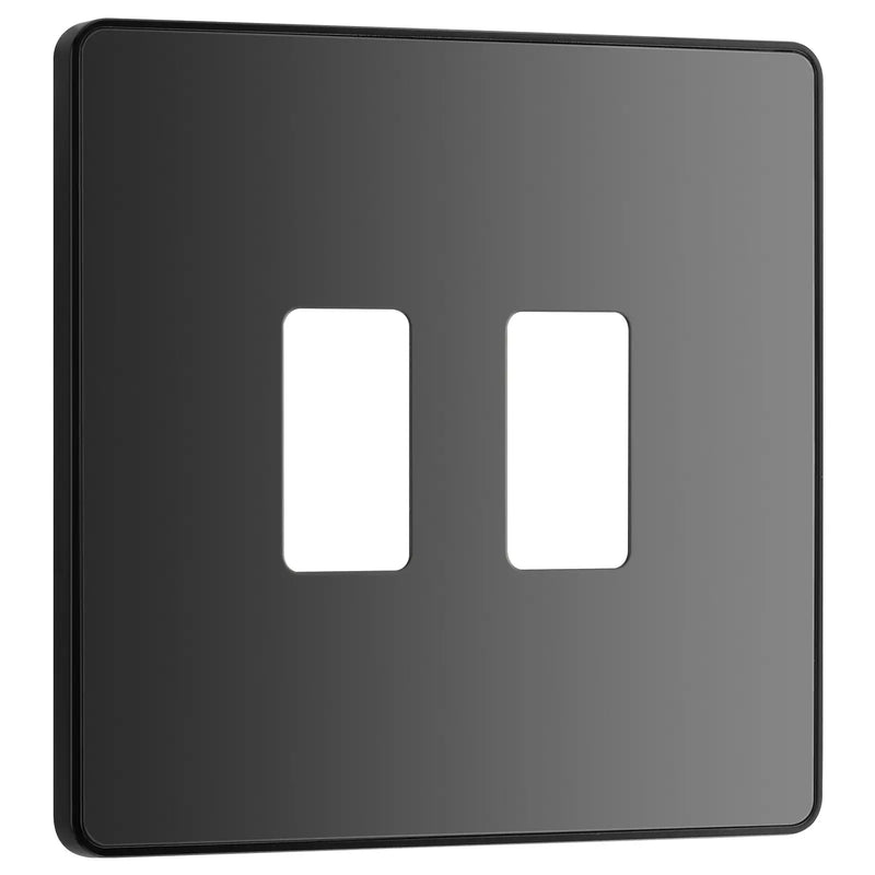BG Electrical Grid - 2 module, square