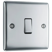 BG Electrical Nexus Metal Polished Chrome - Single, 2 way switch