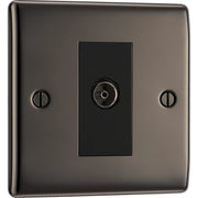 BG Electrical Nexus Metal Black Nickel - Single, isolated, co-axial