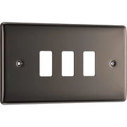 BG Electrical Grid - 3 module, rectangular