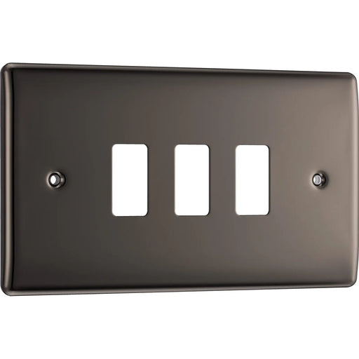 BG Electrical Grid - 3 module, rectangular