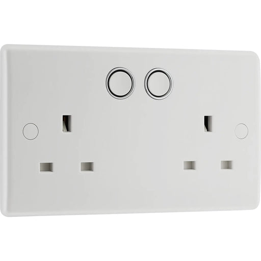 BG Electrical 800 Series - Double, switched, single pole with smart control