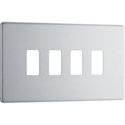 BG Electrical Grid - 4 module, rectangular