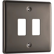BG Electrical Grid - 2 module, square