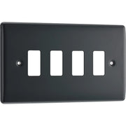 BG Electrical Grid - 4 module, rectangular