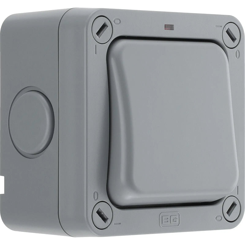 BG Electrical Weatherproof Storm - Single, 2 way, IP66