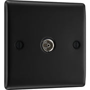 BG Electrical Nexus Metal Matt Black - Single, co-axial