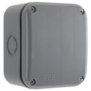 BG Electrical Weatherproof IP55 - Square junction box IP55