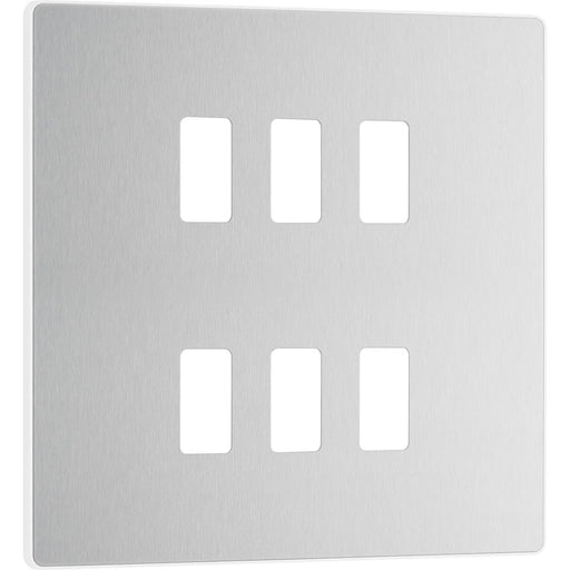 BG Electrical Grid - 6 module, square