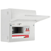 BG Circuit Protection Main Switch SPD - 9 module, 6 way, 100A Main Switch, Type 2 SPD