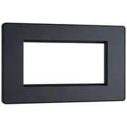 BG Electrical Euro Module - 4 module - rectangular