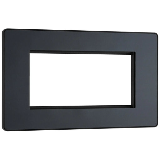 BG Electrical Euro Module - 4 module - rectangular