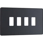 BG Electrical Grid - 4 module, rectangular