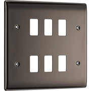 BG Electrical Grid - 6 module, square