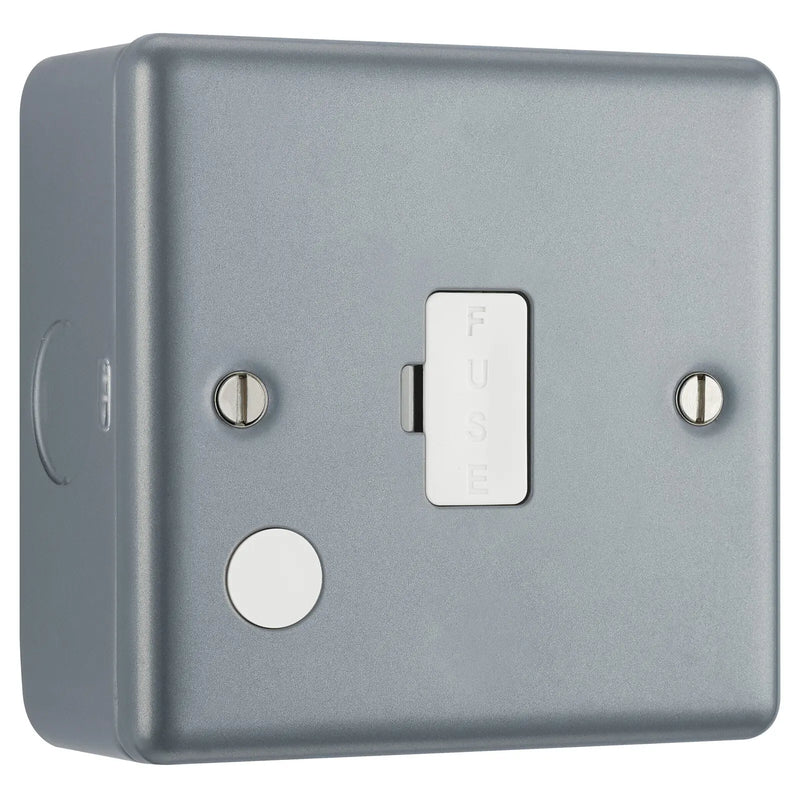 BG Electrical Metal Clad - Unswitched and fused with optional flex outlet