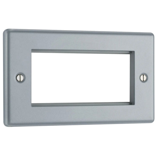 BG Electrical Euro Module - 4 module - rectangular