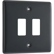 BG Electrical Grid - 2 module, square