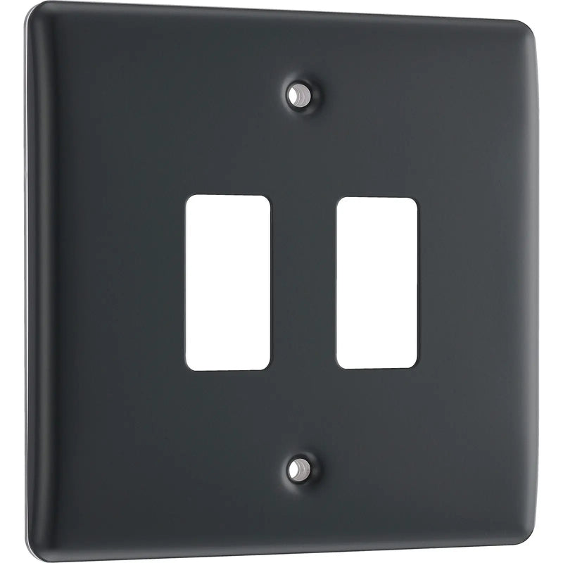 BG Electrical Grid - 2 module, square