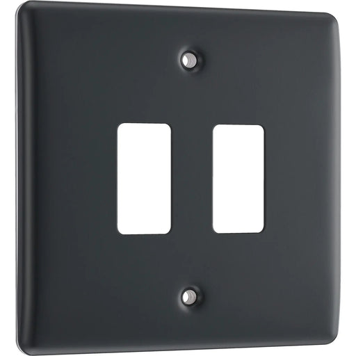 BG Electrical Grid - 2 module, square