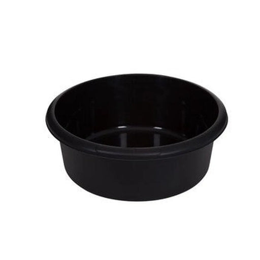 Large Round Washing Bowl Black