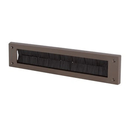 Warmseal Letter Box Draught Excluder, Brown