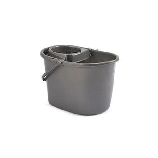 15L Deluxe Mop Bucket Silver