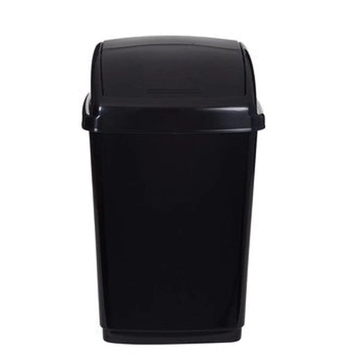 50L Swing Bin Black