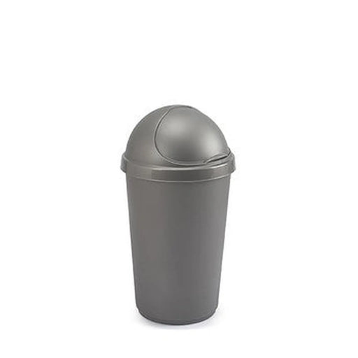 25L Bullet Bin Silver