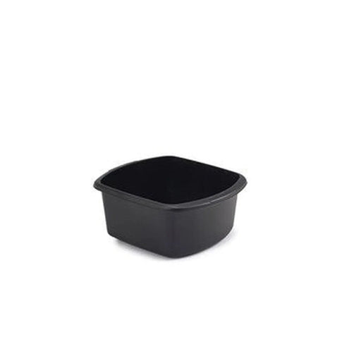 Small Rectangle Washing Bowl Black
