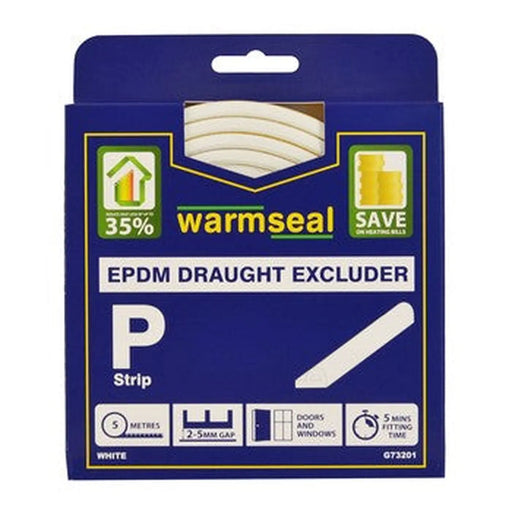 EPDM Draught Excluder P Strip