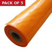 1m/4m x 25m FR 1000g Orange - Pack of 5