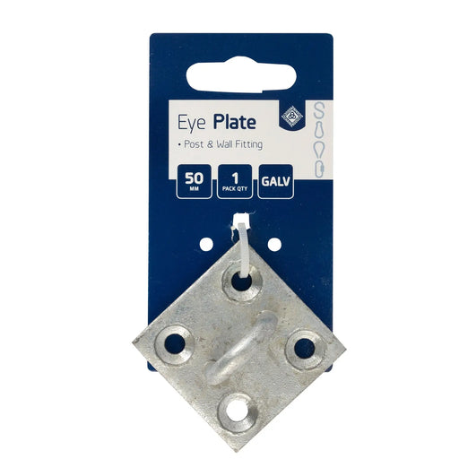 Eye Plate 50 x 50mm - Black Plated