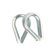 Rope Thimbles - Zinc Plated - Card of 4