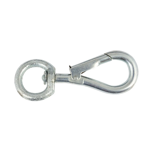 Spring Hooks To Swivel - Zinc Plated - Pack of 10