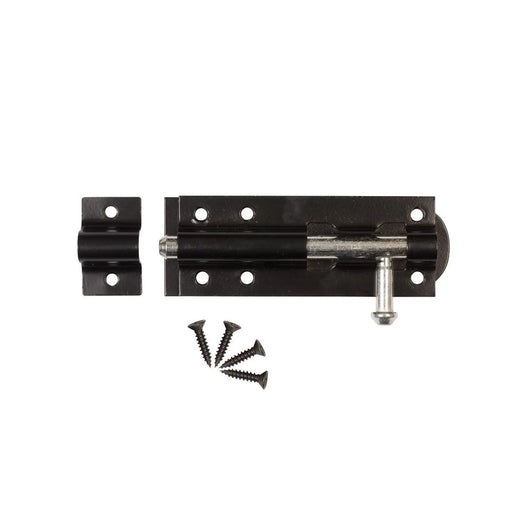 Tower Bolt - Black Plated