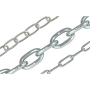 Proof Coil Chain - Zinc Plated - On Reels