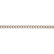 Twisted Chain 1.2 x 2.3 x 1.7mm - Nickel Plated - 25m Reel